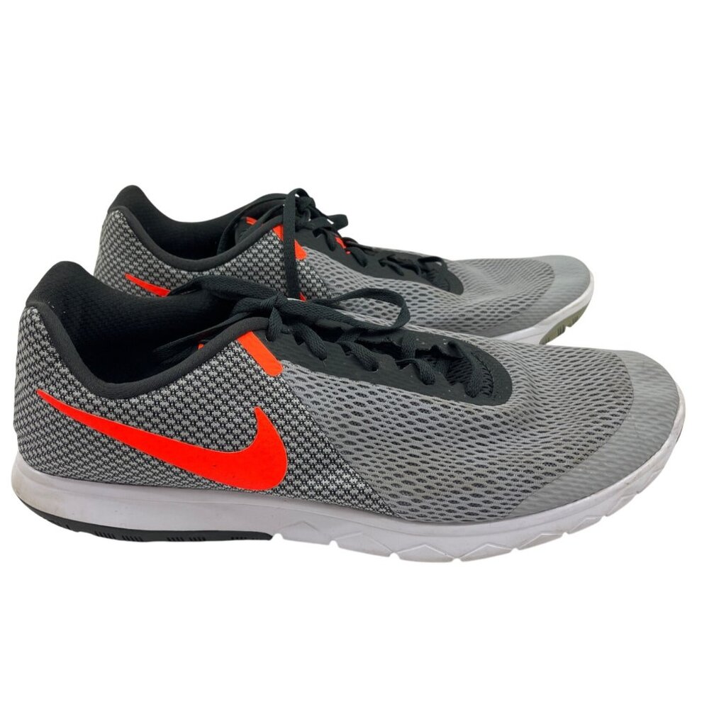 Nike Mens VT3 Training Shoes Size 13 Gray & Red Mesh Lightweight/ Flexible Desig
